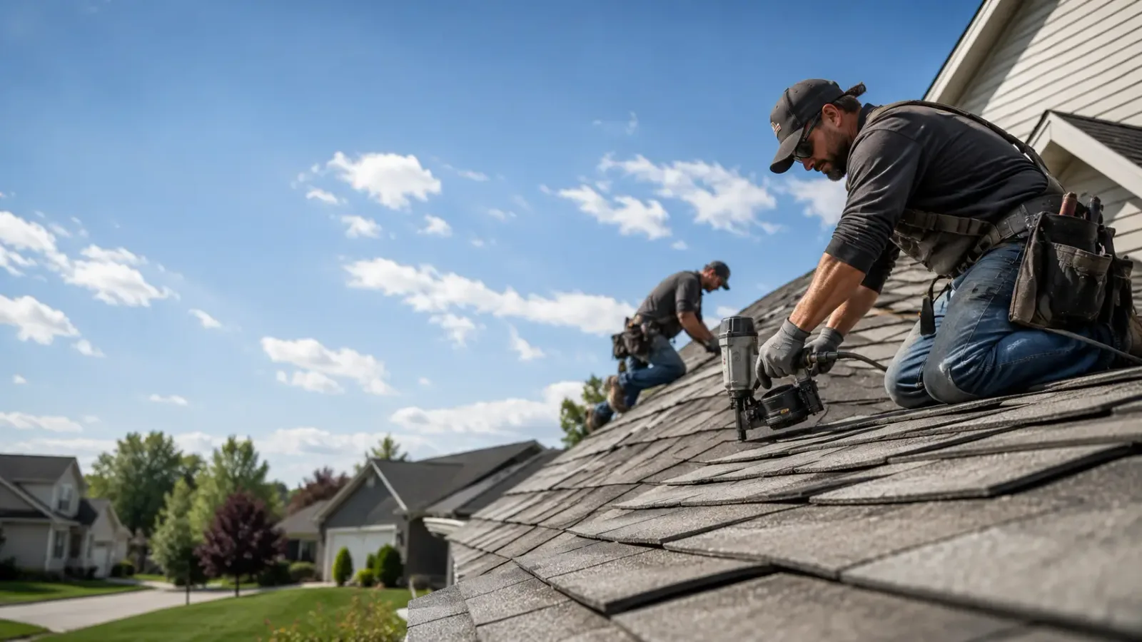 Storm Damage Roof Repair in Nicholasville, KY near me